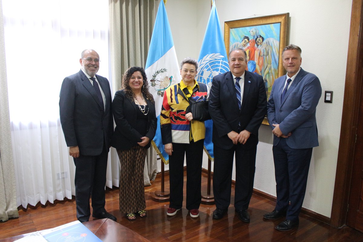 Durante la visita del Coordinador Residente de la ONU, Sr. Miguel Barreto junto al representante de la Oacnudh, Mika Kanervavuori evaluamos las líneas de cooperación para los temas de discapacidad,