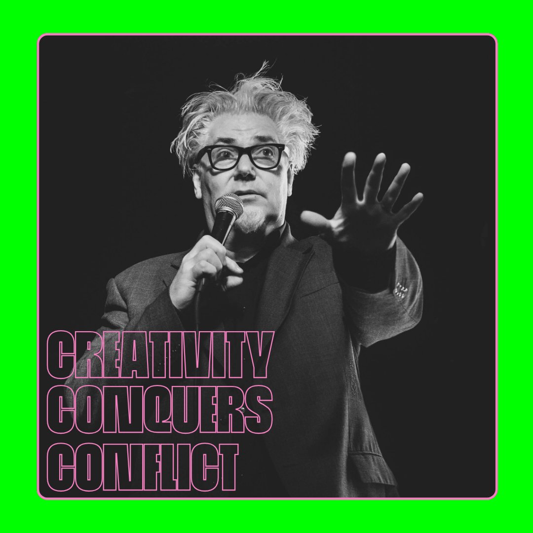 Proud of In Place of War Fellow Martin Atkins for standing up at SXSW against military sponsorships. #InPlaceOfWar #SXSW #PeaceNotWar #ArtsForChange #CreativityConquersConflict