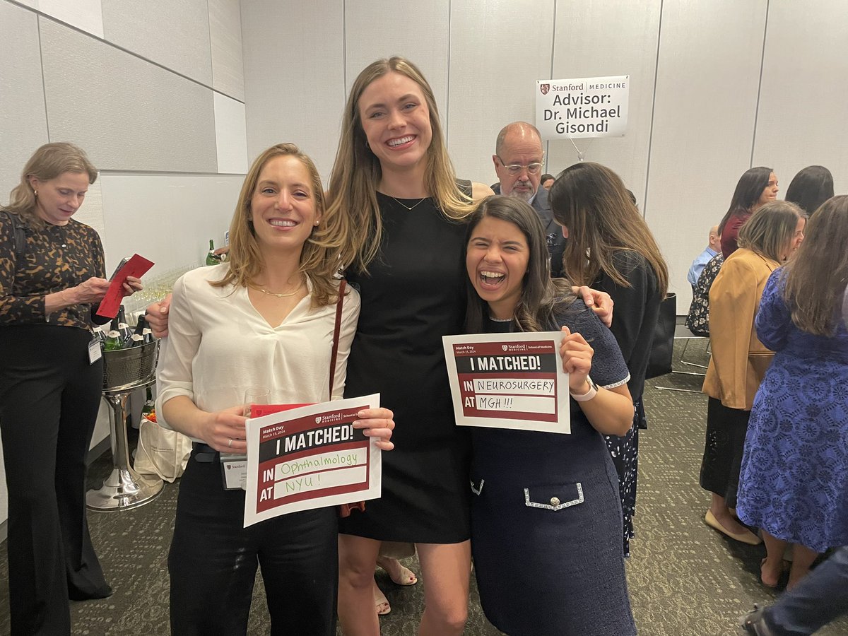 EmilyTrimm's tweet photo. Happy to watch so many of my amazing classmates match into their dream programs this morning at #Match2024 @StanfordMed https://t.co/ks7hFrbFjB