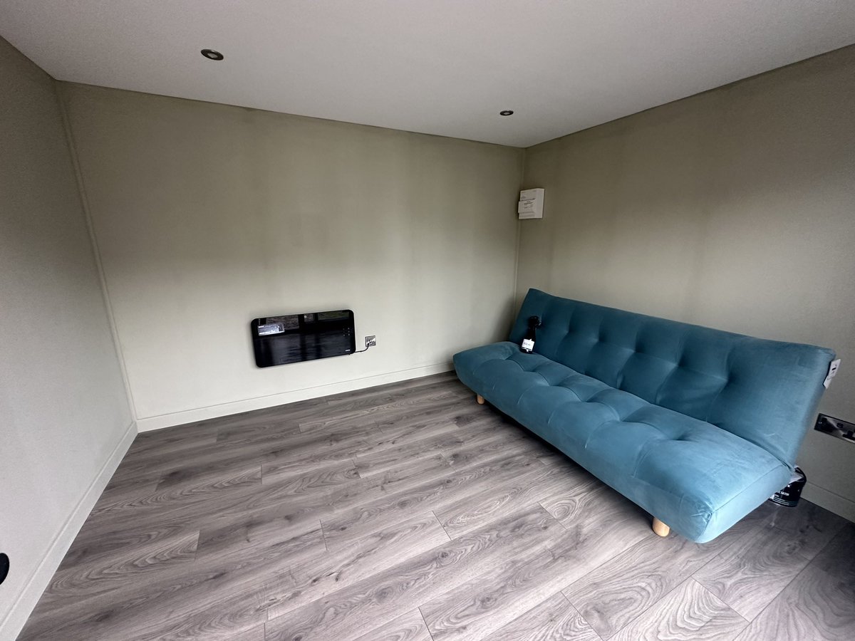 We Started our second garden room of the year this week and our decorator Robbie will finish this off next week…. Stay tuned for those photos later next week. However, Second you may say 🤔 ……here is the first one we completed a few weeks back.