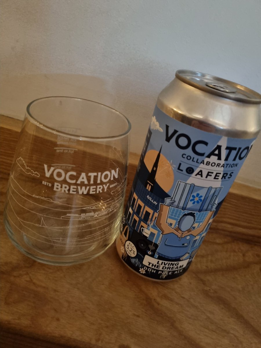 Quick drink @loafersvinyl @vocationbrewery @vinylsoulimages