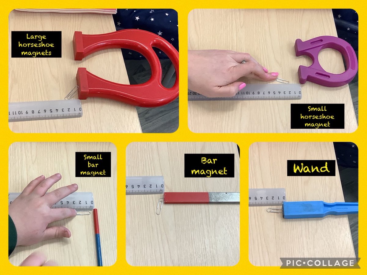 As part of @ScienceWeekUK #sjsbclass7 have been exploring friction by testing how objects move on different surfaces and investigating the strength of the magnetic fields of different magnets! 🧲 #sjsbscience @StJosephStBede