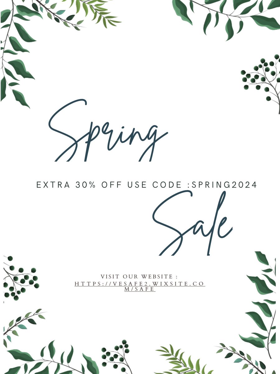 safeVE_'s tweet photo. SAFE is having a spring sale starting now! Shop now at https://t.co/g3WNPc8faR https://t.co/I7jfr2ug3z