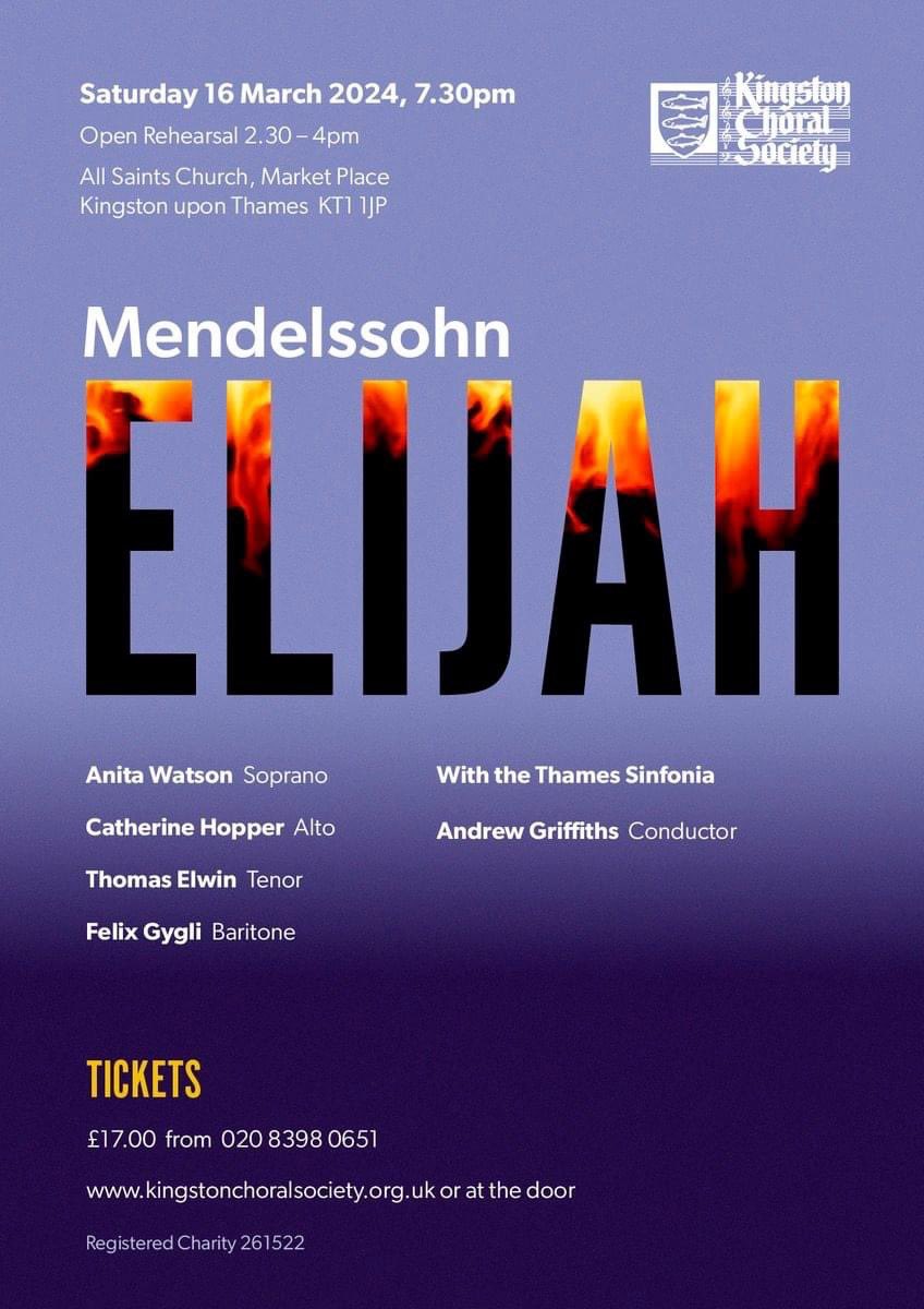 Tomorrow evening in Kingston