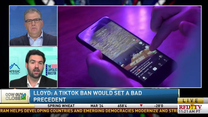 The government is making some big moves to ban TikTok. But why? @AgBullMedia asked @LloydBoyLuke what he thinks while @ScottTheCowGuy is out on assignment. 🔗cdn.jwplayer.com/previews/gZrvr…