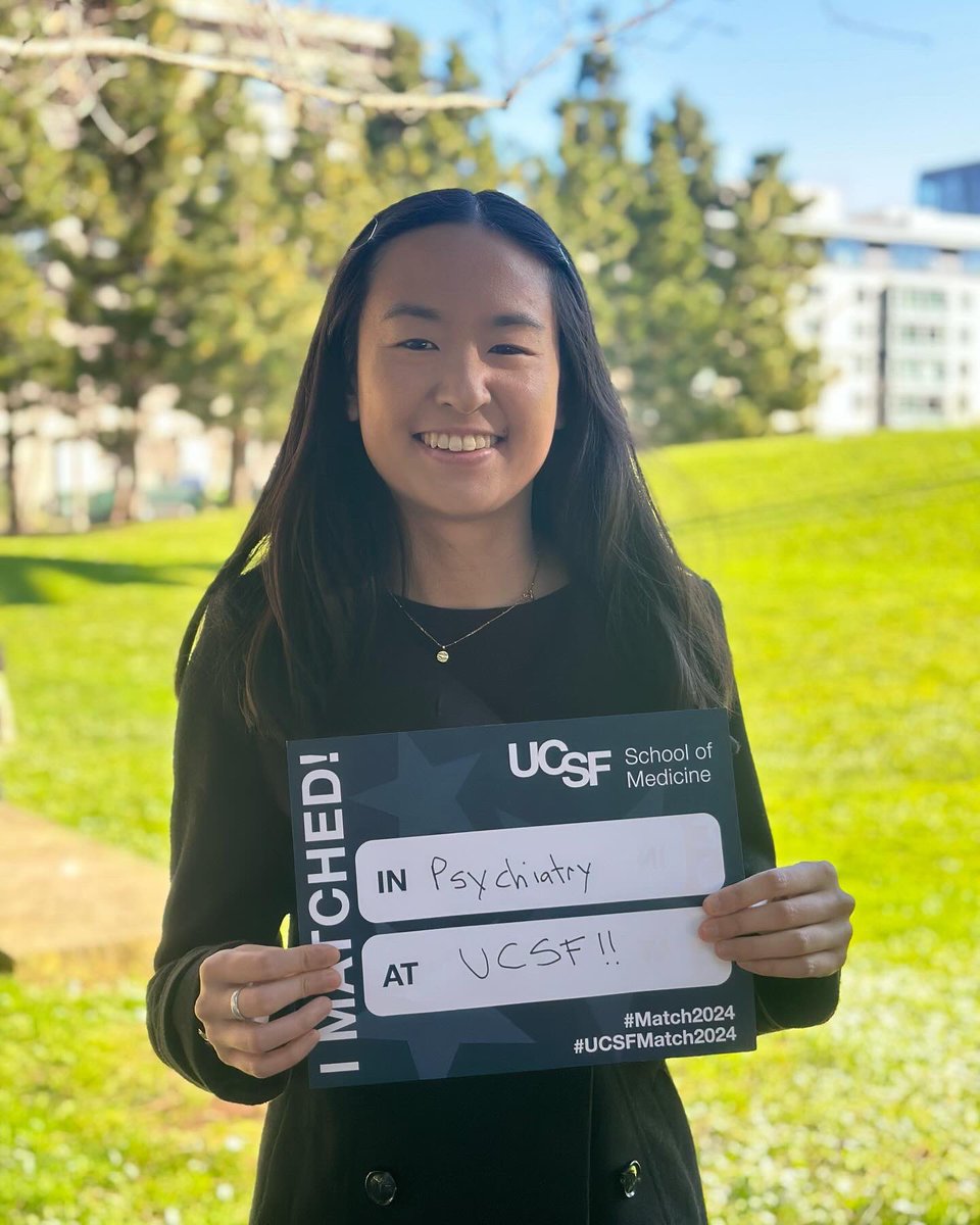 Matched at UCSF, my #1!! #Match2024 #psychmatch #ucsf
