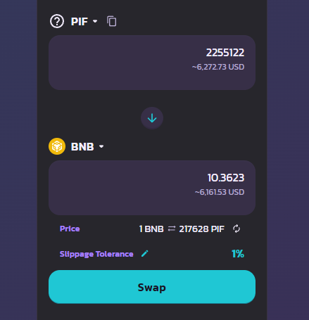 Received $PIF Airdrop x.com/PepWifHatBEP20…