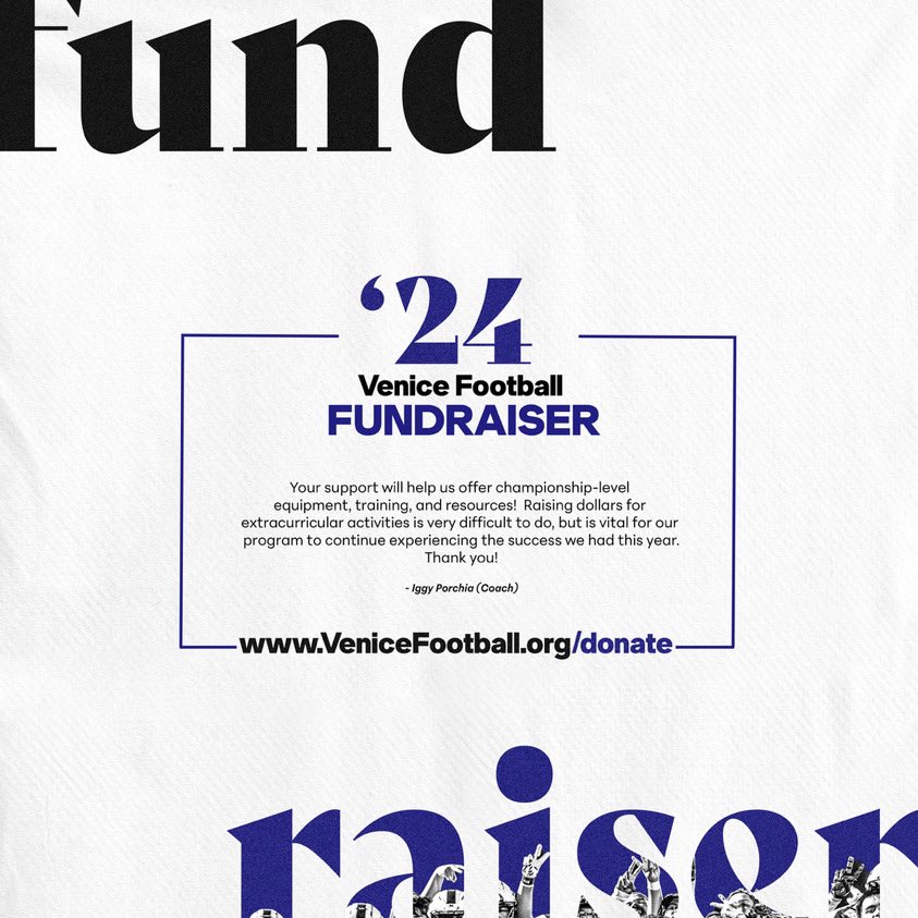 Our Fundraiser has officially launched, Any contributions small or big goes a long way #GoGondos

venicefootball.org/donate