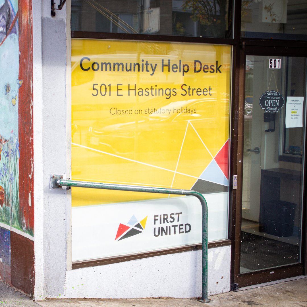 We’ve been hearing from the community that there’s a need for #IDclinics in the #DTES. That’s why we started an ID pilot program. Make a gift to support ongoing services & position us to swiftly develop new programs like this when the needs arise: firstunited.ca/donate-now/one…
