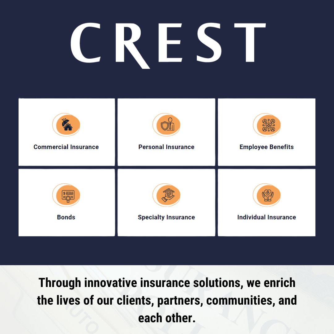 Crest Insurance tweet media