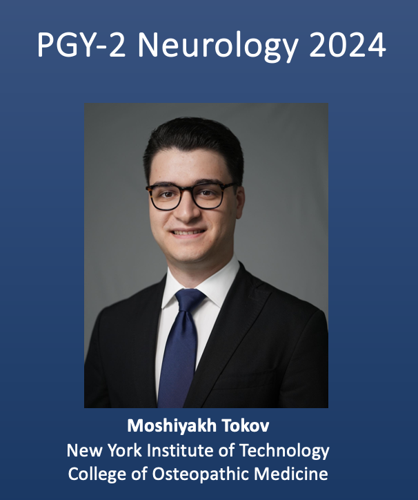 Congratulations to @MichaelTokov joining us as PGY-2! Welcome to this amazing family! #Match2024 #MatchDay #Neurology #Neurotwitter #UMass