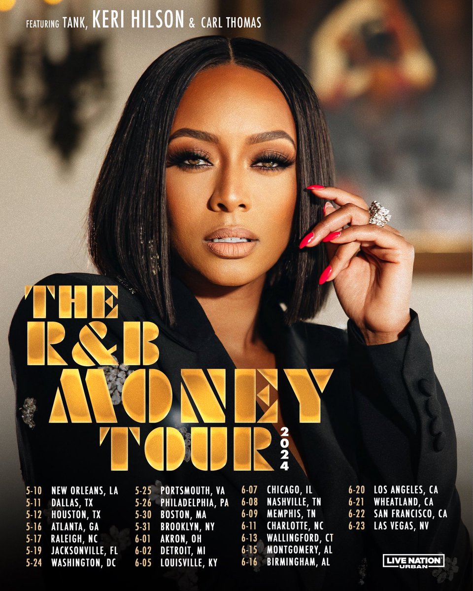 Tickets on sale NOW! 🎟️ I wouldn’t wait if I were you…we’re bringing something really special… 😉 #RnBMoneyTour ticketmaster.com