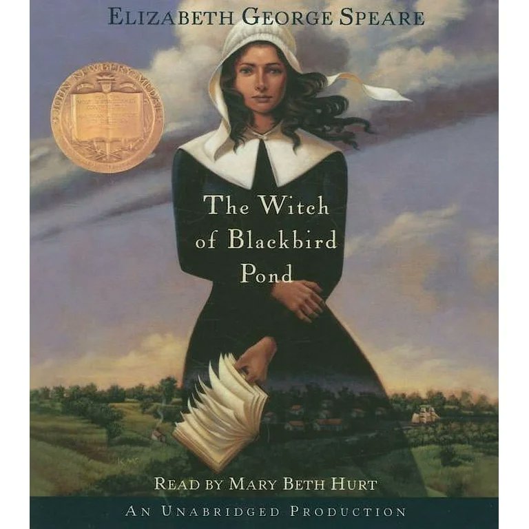 #thewitchofblackbirdpond is a #Newburymedal winner. A striking book set in 1687, of an outsider in a Puritan community. Note to Puritans: there are other kinds of Christians whose faith is just as powerful as yours. The heroine Kit is remarkable and worth learning about.