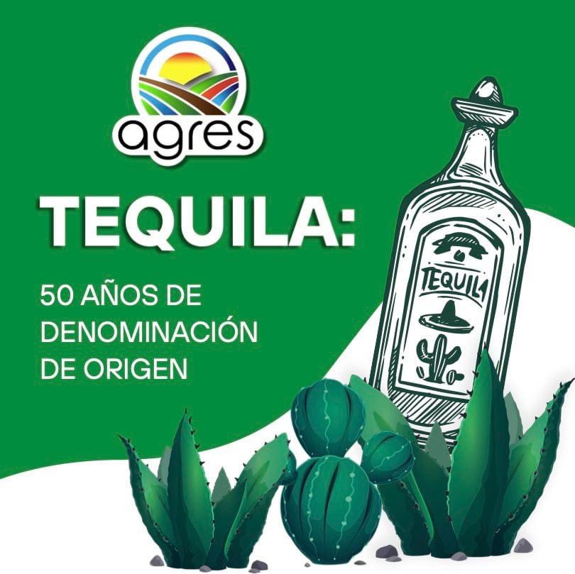 #Entérate:  Este 2024 la agroindustria tequilera celebrará 50 años de la declaratoria de la Denominación de Origen Tequila (DOT) y 30 años de que se conformó el <a href="/CRTequila/">C.R. Tequila</a> responsable de proteger y salvaguardar a la primera Denominación de Origen de México.