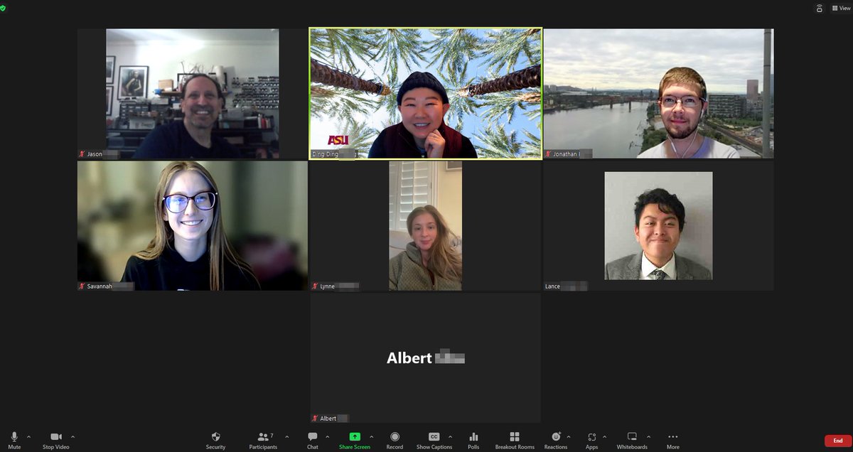 NRT ASU Smart Cities & Smart Living (@nrtasu) on Twitter photo We held our last #NSFNRT Student Cohort Meeting earlier 2day. #Trainees & PC <a href="/DingDingZee/">Ding Ding Zheng</a> reflected on the #NRT exp. & agreed that #ProfessionalConnections, #InterdisciplinaryExposure & #research, & #SocialRelationships were the most appreciated - & would be the most missed. #NSF We held our last #NSFNRT Student Cohort Meeting earlier 2day. #Trainees & PC <a href="/DingDingZee/">Ding Ding Zheng</a> reflected on the #NRT exp. & agreed that #ProfessionalConnections, #InterdisciplinaryExposure & #research, & #SocialRelationships were the most appreciated - & would be the most missed. #NSF