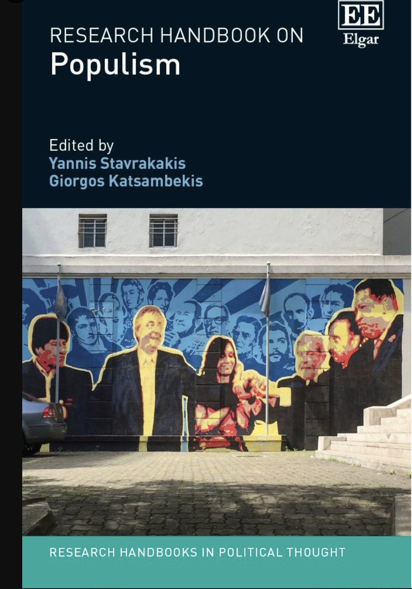 Gracias a Yannis Stavrakakis (@populismPSA) y @G_Katsambekis por invitarme a participar de este importante libro sobre el populismo que cuenta con la participación de académicos de todo el mundo. Tuve el honor de ser invitada a escribir sobre feminismo y populismo.