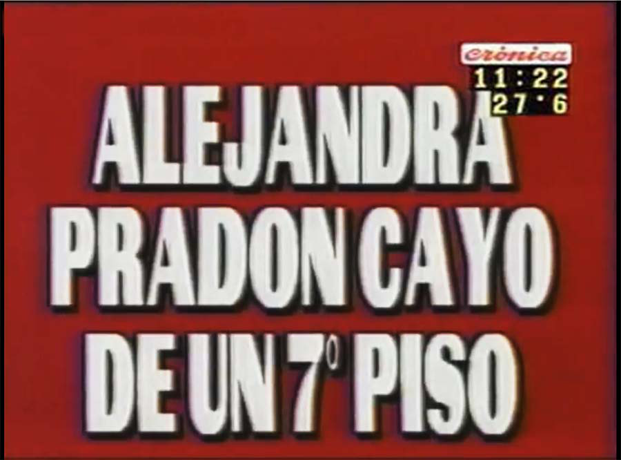 resistearchivo's tweet photo. Se cumplen #20años de la caída de una anatomía, Alejandra Pradón.
#UnDiaComoHoy #En2004 https://t.co/BZAx0QQ7qS
