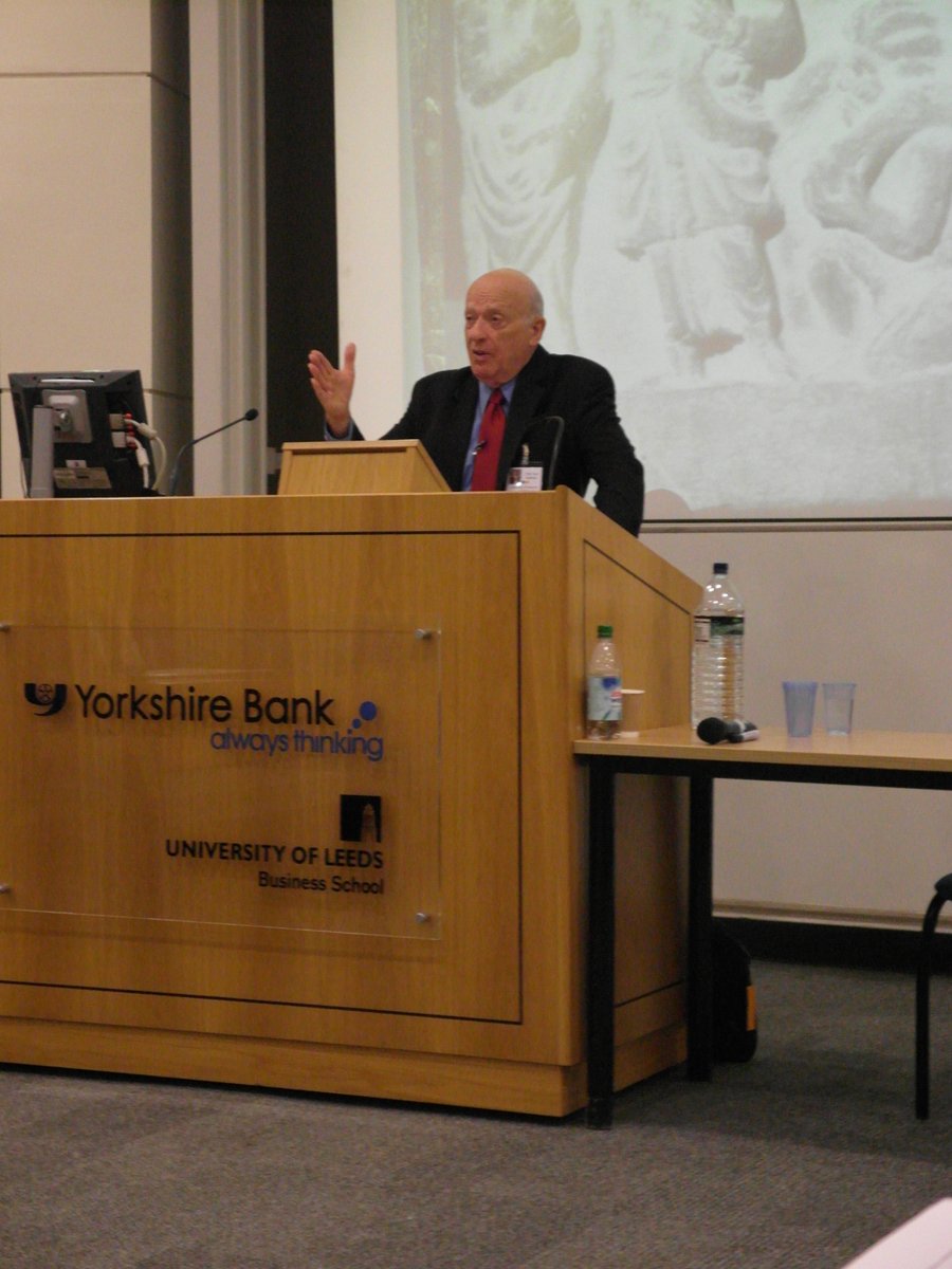 Leeds' Hercules Project is sorry to learn of the passing of Prof. Karl Galinsky, University of Texas. He opened our 2013 conference in Leeds (pictured) and his 'The Herakles Theme' (1972) was inspirational for all our volumes. A pleasure to work with, he will be greatly missed.