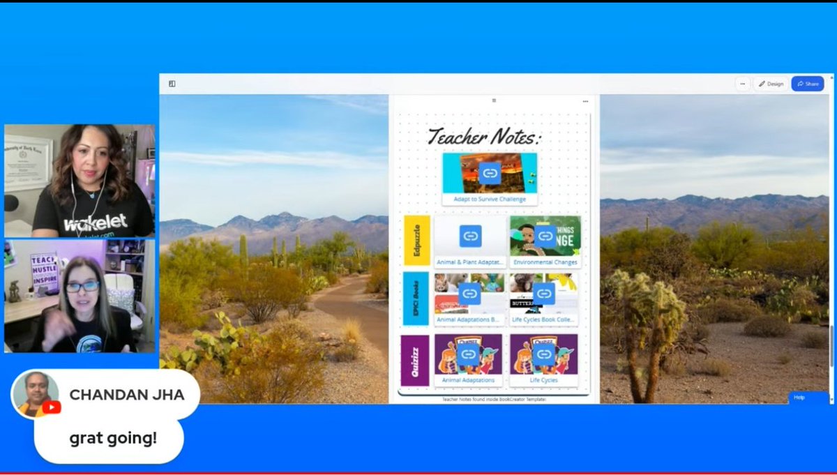 IamCJha's tweet photo. #WakeletWave
When people like @TxTechChick, David and @MsDanielsStormy share their passion about @wakelet @BookCreatorApp and many more apps at one place it's one of a kind #Appsmashed
Thanks team!
@PbpandeyB @J4jammy @MisbahGedal
@Reflectivediary @SumanRelan https://t.co/5YjPujl8Hp