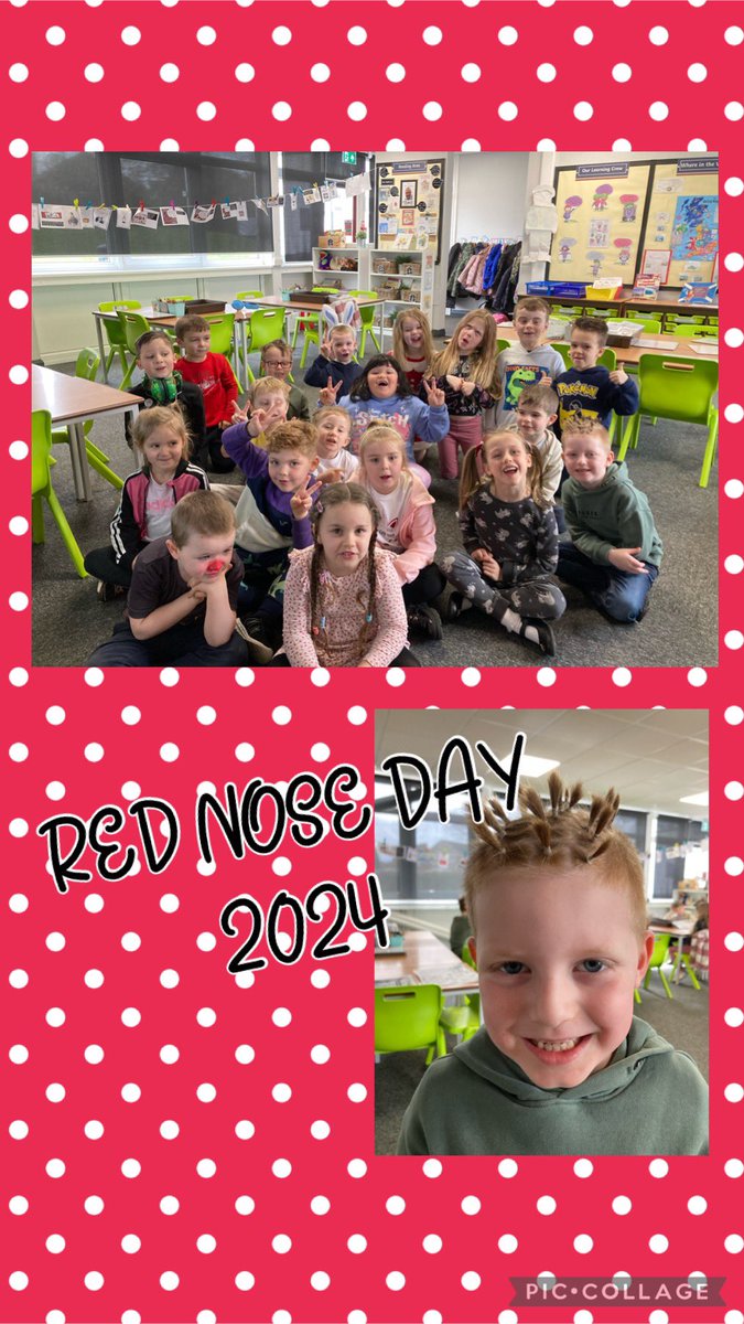 AnParkInfants's tweet image. Thank you for supporting Red Nose Day in Year 1.
#rednoseday2024 #class4
