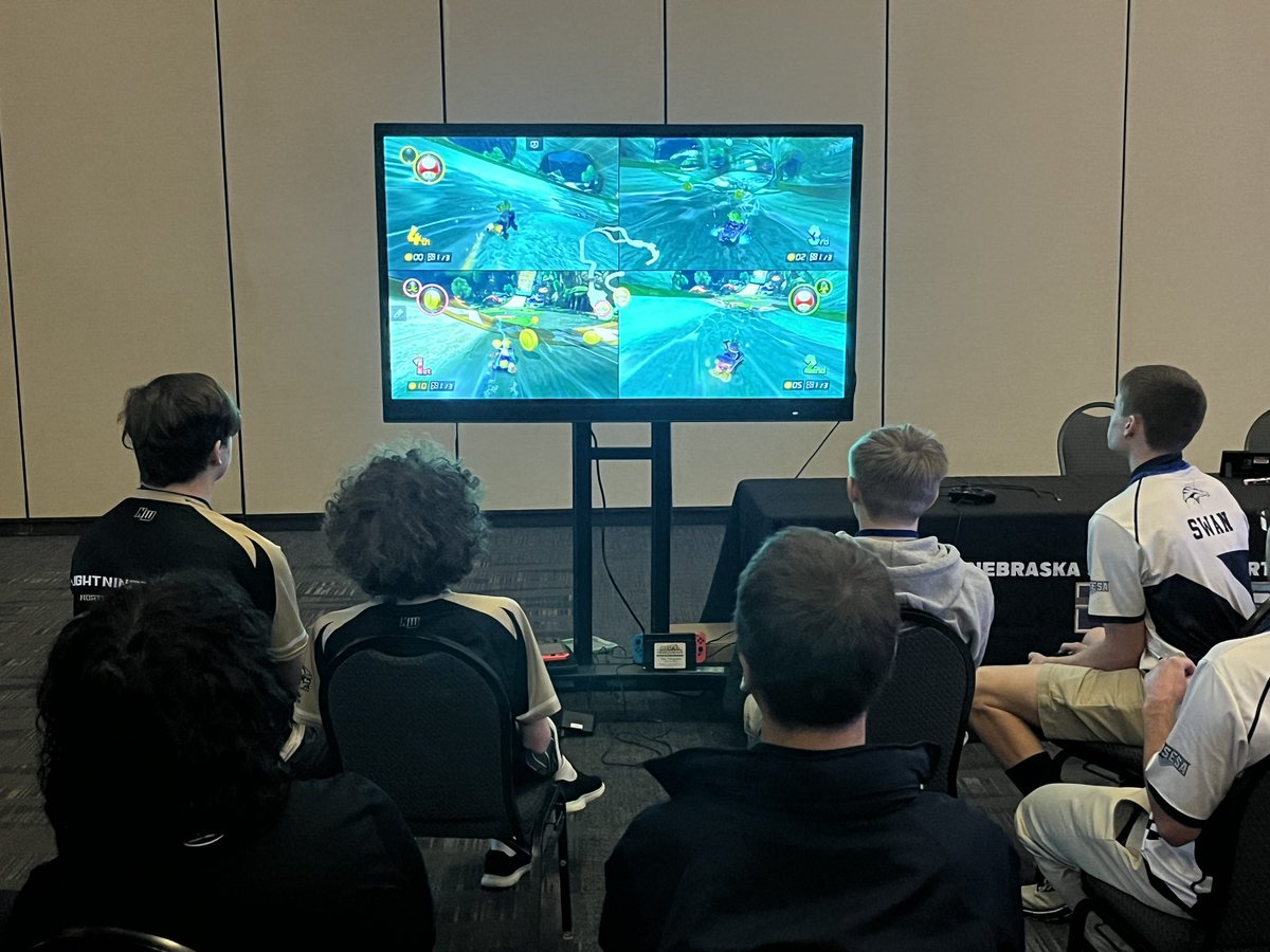 m_hinkel's tweet photo. @yourNETA Tournament Success! Congrats to the 11 schools that competed in Rocket League, Mario Kart and Smash.  #yourNETA https://t.co/kFEhC9YRaJ