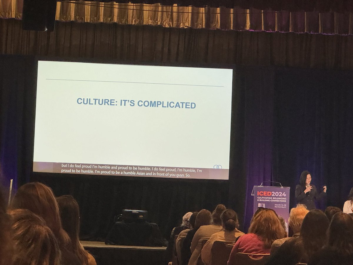 A fantastic talk by the incredible <a href="/sookningchua/">sookning</a> from <a href="/relatemalaysia/">Relate Malaysia</a> on the role of culture in #eatingdisorders. As she says it’s complicated… So impressed by the work Dr. Chua is doing to bring screening prevention, and treatment of EDs to Malaysia #ICED2024