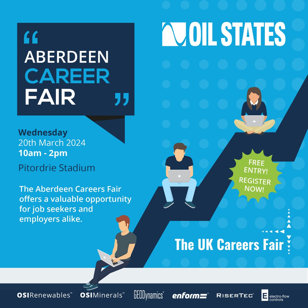 Please join us at the Aberdeen Career fair, where we will be on hand to answer any of your questions.
#oilstates #uk #aberdeen #careerfair