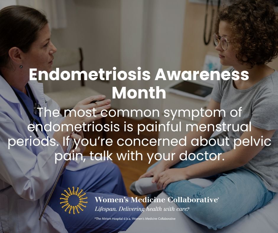 March is Endometriosis Awareness month, a time to raise awareness and promote new research around this chronic disease. Studies suggest that up to 10% of women of child-bearing age have endometriosis. If you have concerns about menstrual pain/pelvic pain, talk with your doctor.