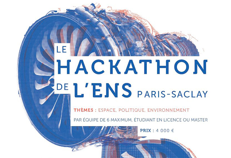 1er #hackathon de l'ENS Paris-Saclay organisé par le FabLab ENS-Paris-Saclay, en partenariat avec @SAFRAN Data System 🗓️ 22 et 23 mars à 8h - @ENS_ParisSaclay 👉 2 sujets au choix. N'oubliez pas de vous inscrire ! #fablab #ensparissaclay