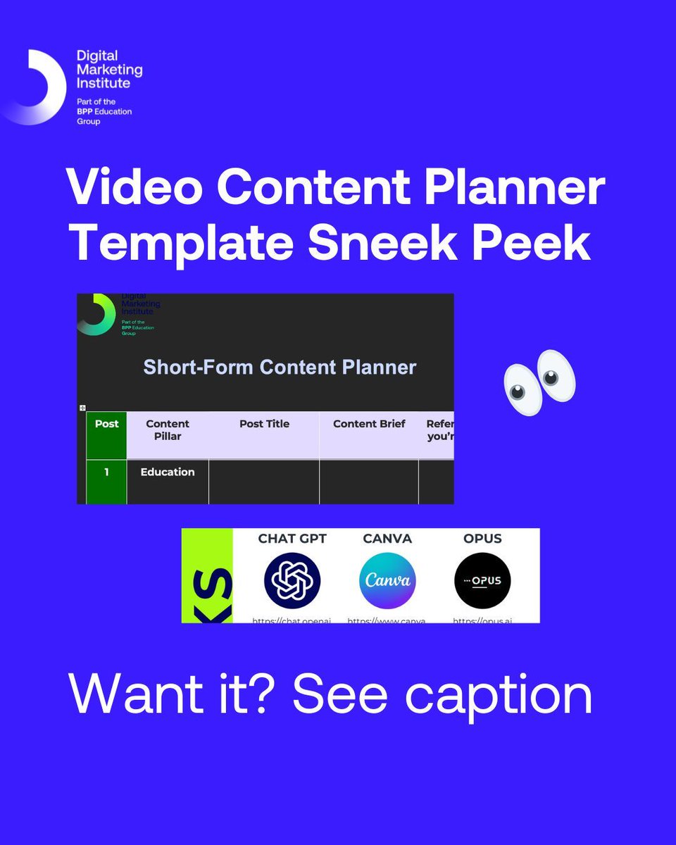 dmigroup's tweet image. According to Sprout Social&apos;s latest report, 42% of consumers want brands to focus on short-form video. 

Learn how to use short-from video as a part of your social strategy

Get a FREE Video Content Planner 🤳 

🔗 buff.ly/4ccE663 

#ShortFormVideo #AIMarketing