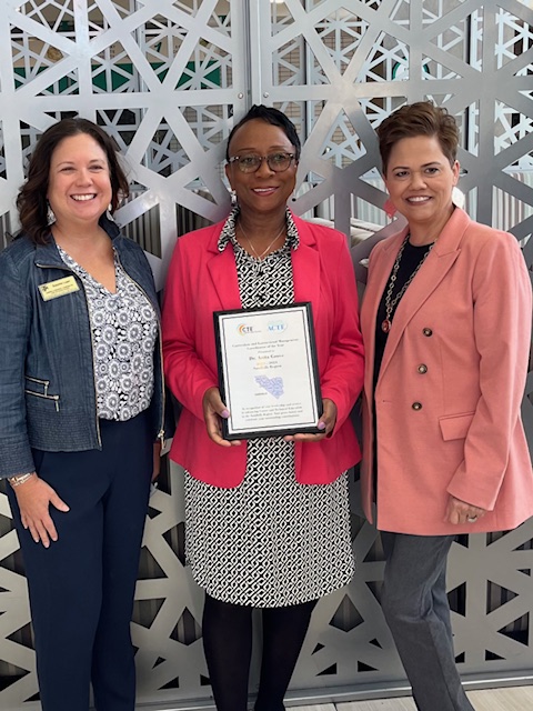 Congratulations! Dr. Anita Grove has been selected as the Sandhills Region CIMC (Curriculum & Instructional Management Coordinator) of the Year!