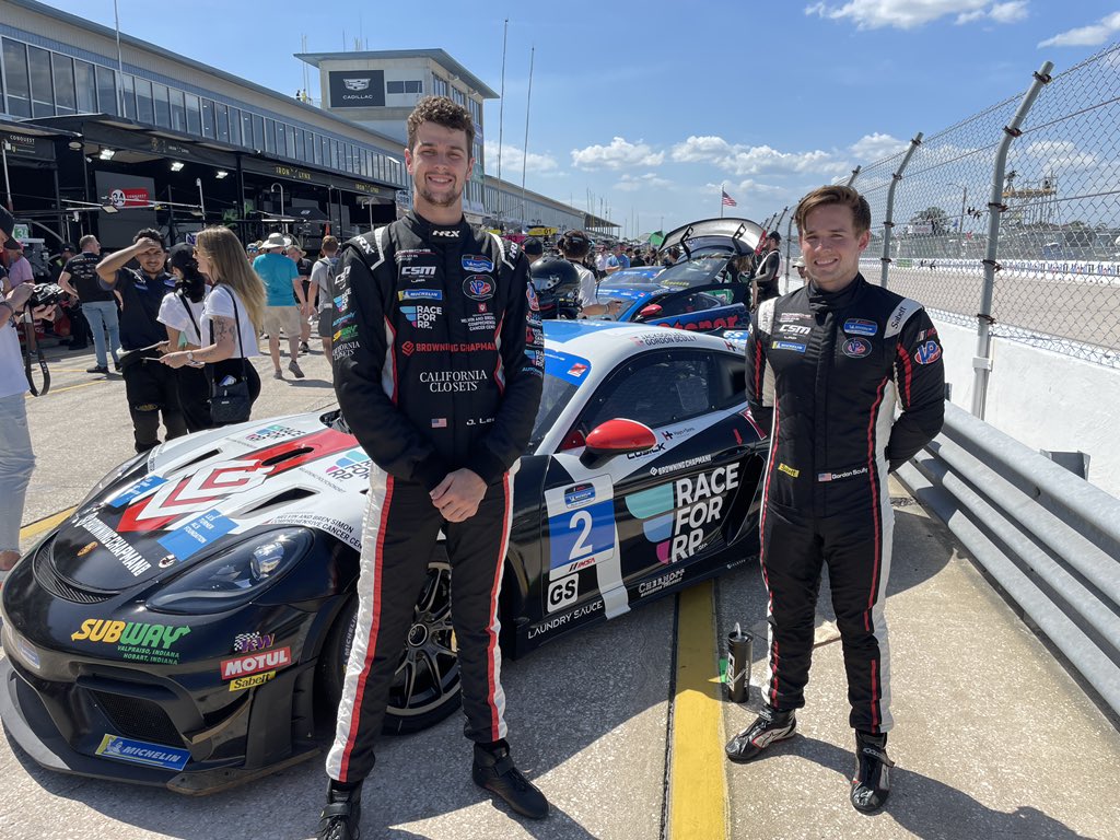 Time for @IMSA Michelin Pilot from @sebringraceway! 3:10 on @peacock. No broadcaster duties for me today, just Dad duty for @JacksonLee52 MPC debut. He’ll be in 2nd and finish. @gordon_scully @CzabokSimpson