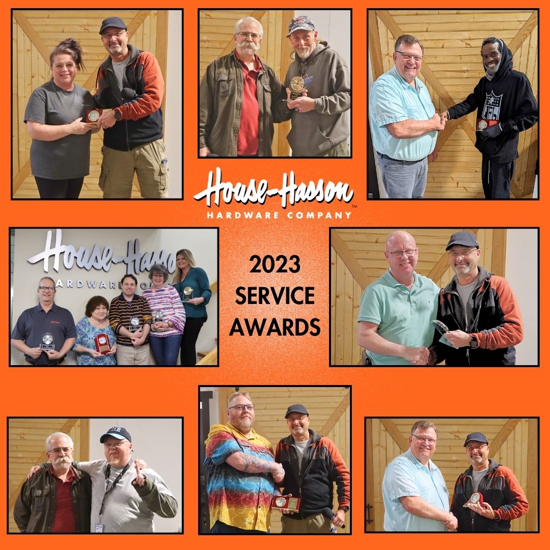 We are honored to celebrate these remarkable team members today for being with us throughout the years. Their loyalty, hard work, and passion are what drive our success. Here’s to many more years of shared achievements and growth! #serviceAwards #househassonhardware
