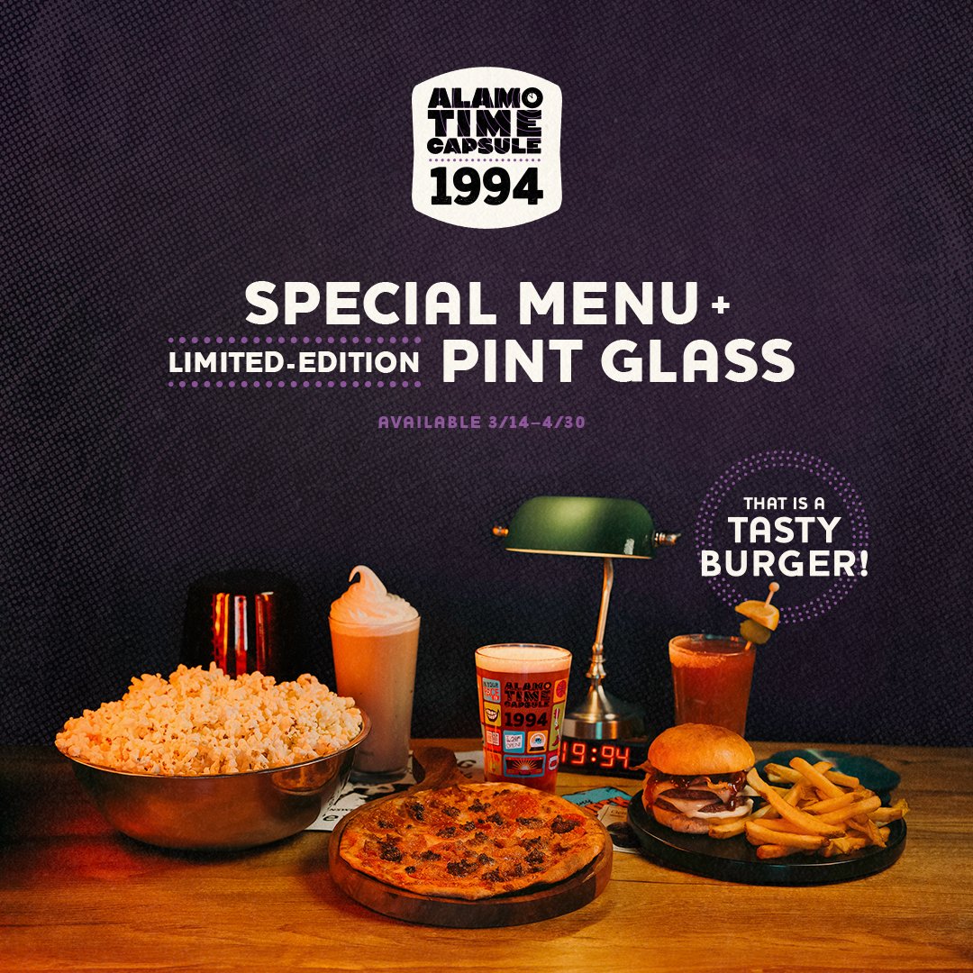 Bringing 1994 back to the big screen had us craving the flavors too, so we put together a limited-time menu inspired by some of our fave films from ‘94. On top of that, you can order your very own 1994 Pint Glass to your table while supplies last! More: drafthouse.com/nyc/news/trans…