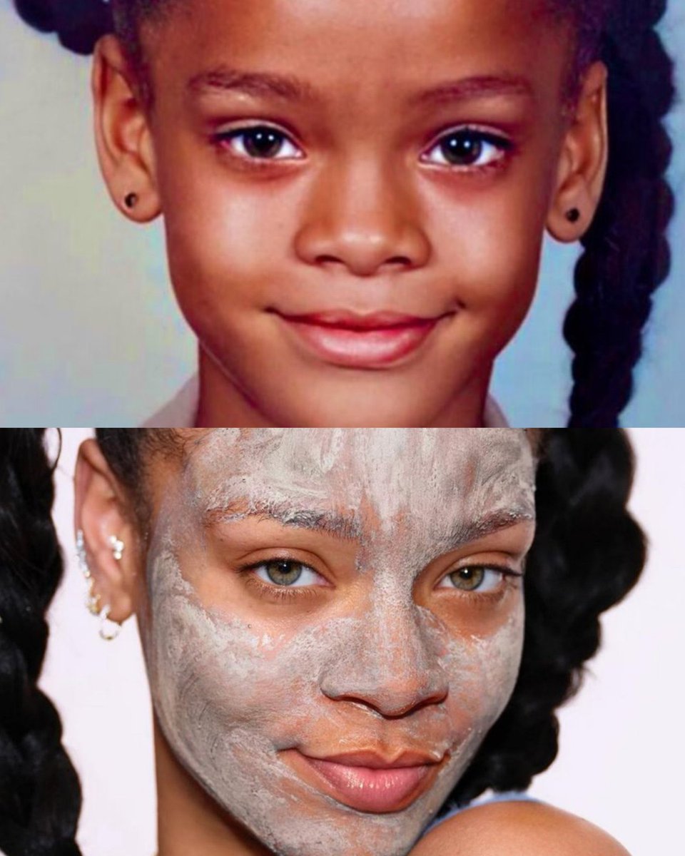 Rihanna then vs Rihanna now