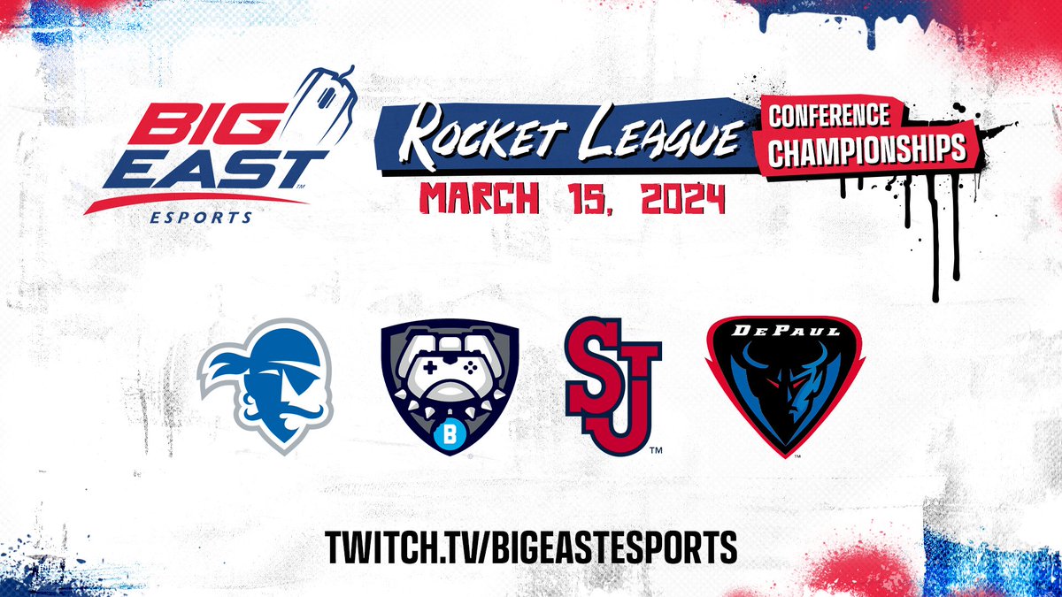 Playfly College Esports (@playflygg) on Twitter photo Watch the <a href="/BIGEAST/">BIG EAST Conference</a> Esports Rocket League Conference Championship streamed LIVE on Twitch from Butler Esports Park:
twitch.tv/bigeastesports
bit.ly/NSLtwitch Watch the <a href="/BIGEAST/">BIG EAST Conference</a> Esports Rocket League Conference Championship streamed LIVE on Twitch from Butler Esports Park:
twitch.tv/bigeastesports
bit.ly/NSLtwitch