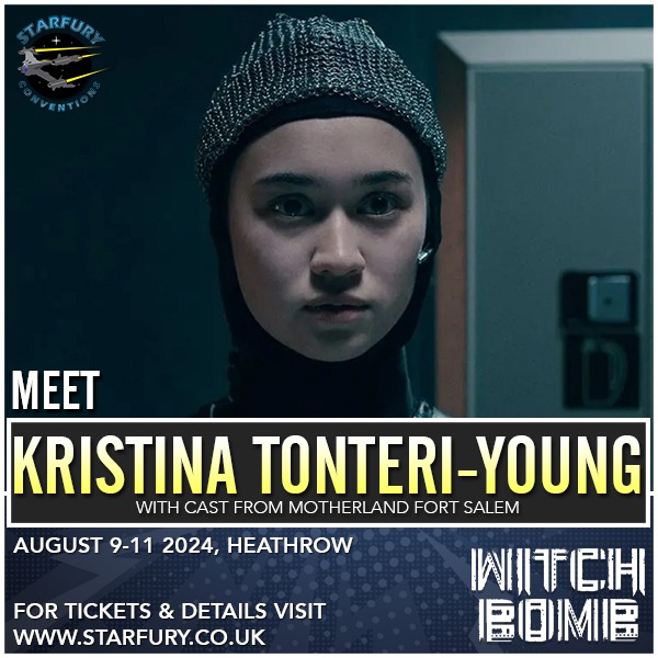 starfuryevents's tweet photo. Sister Beatrice, everyone's favourite freewheeling, secret, ass kicking nun, is back!

We are delighted that @TonteriYoung will be joining us at Starfury: Witchbomb this August!
#SaveOURWarriorNun
#witchbomb #savewarriornun https://t.co/iPk6WsoAvw