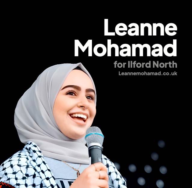 Join me on my journey to make a difference for our local community, by becoming your independent parliamentary candidate for Ilford North. Be part of my campaign by becoming a volunteer, sign up: leannemohamad.co.uk And I’ve set up a fundraiser, I really appreciate your