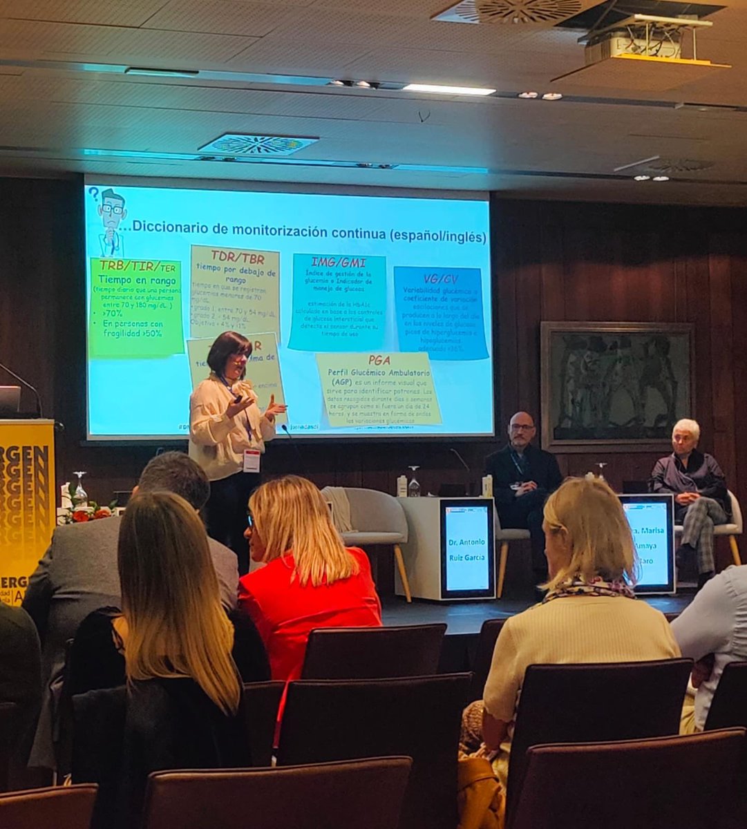 #DMSEMERGEN24

Última mesa de hoy viernes 15 de marzo 🗓️

🔵Glucometria

⚪️Individualización del tratamiento usando las tecnologías relacionadas con la #DM 

¿A quien acompañamos para aprender sobre ello? 

<a href="/mpazperezunanua/">Mª Paz Perez Unanua</a> <a href="/AntonioRuiz001/">Antonio Ruiz García</a> #MarisaAmaya 

<a href="/SEMERGENap/">SEMERGEN | Médicos de AP #SEMERGEN25</a>