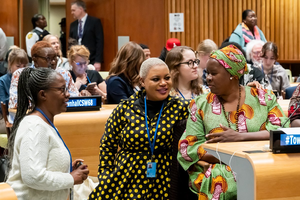 The UN's largest annual gathering of gender equality champions is underway at UNHQ in NYC. This week, participants have discussed concrete actions & investments to promote women’s rights and accelerate progress towards a more equal world. unwomen.org/en/how-we-work… #CSW68