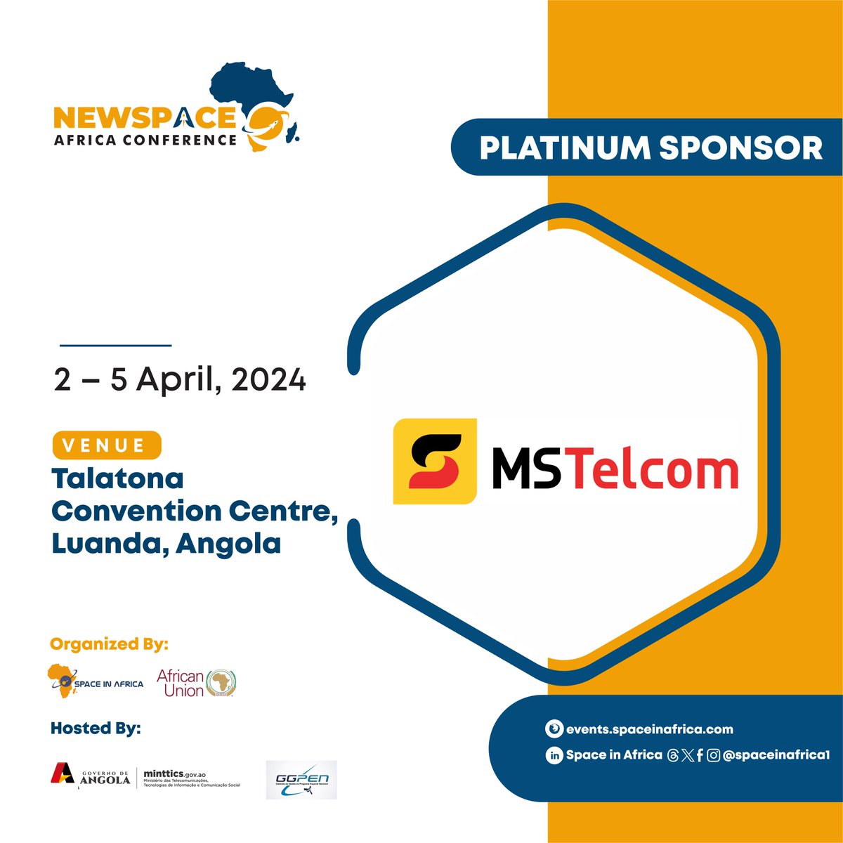Ms Telecom Announcing MS Telecom as a platinum sponsor for the # ...