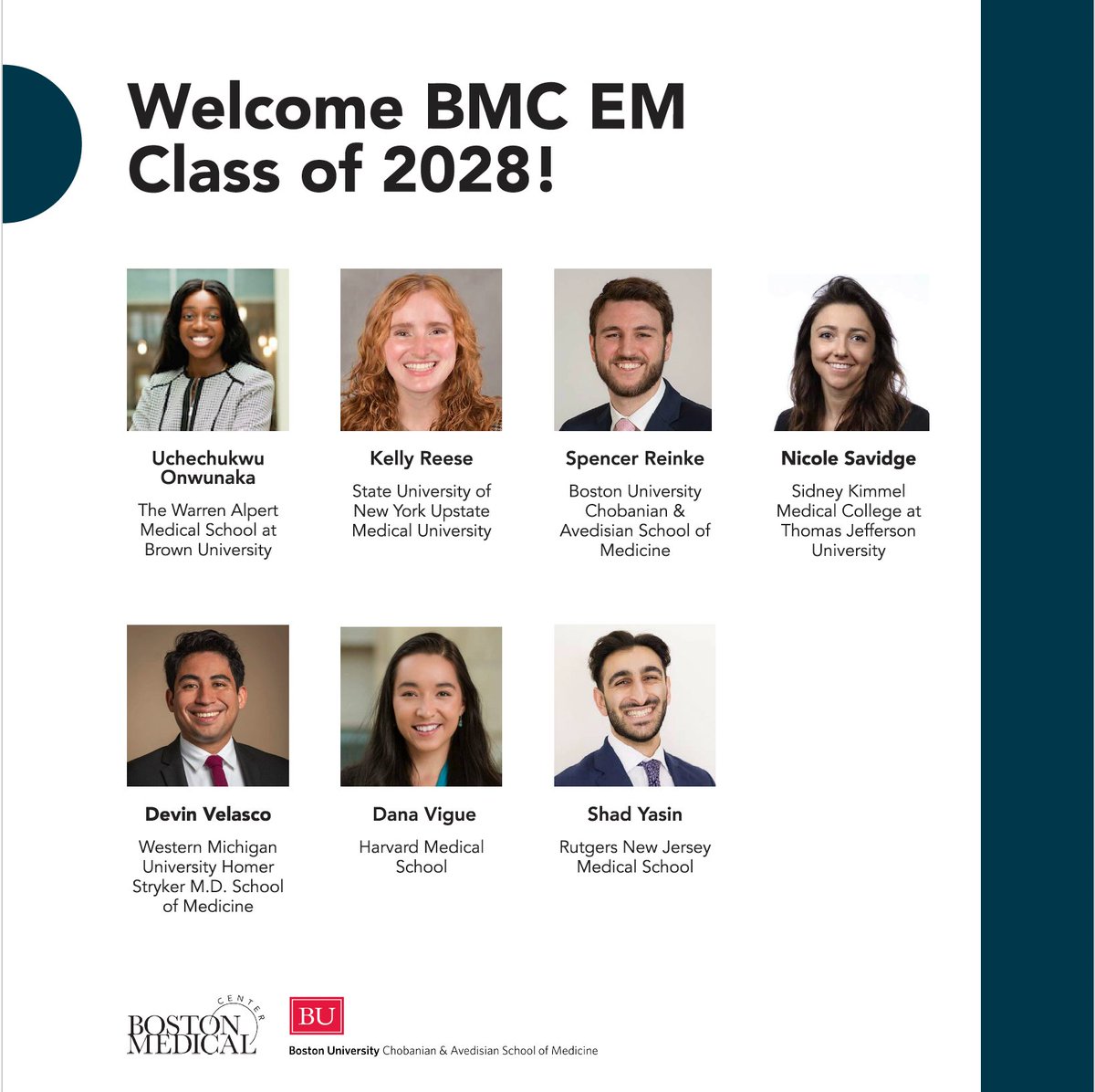Boston Med Center EM (@bmc_em) on Twitter photo We are ecstatic to announce the <a href="/BMC_EM/">Boston Med Center EM</a> Class of 2028! Welcome to the family!!!! <a href="/The_BMC/">Boston Medical Center</a> We are ecstatic to announce the <a href="/BMC_EM/">Boston Med Center EM</a> Class of 2028! Welcome to the family!!!! <a href="/The_BMC/">Boston Medical Center</a>