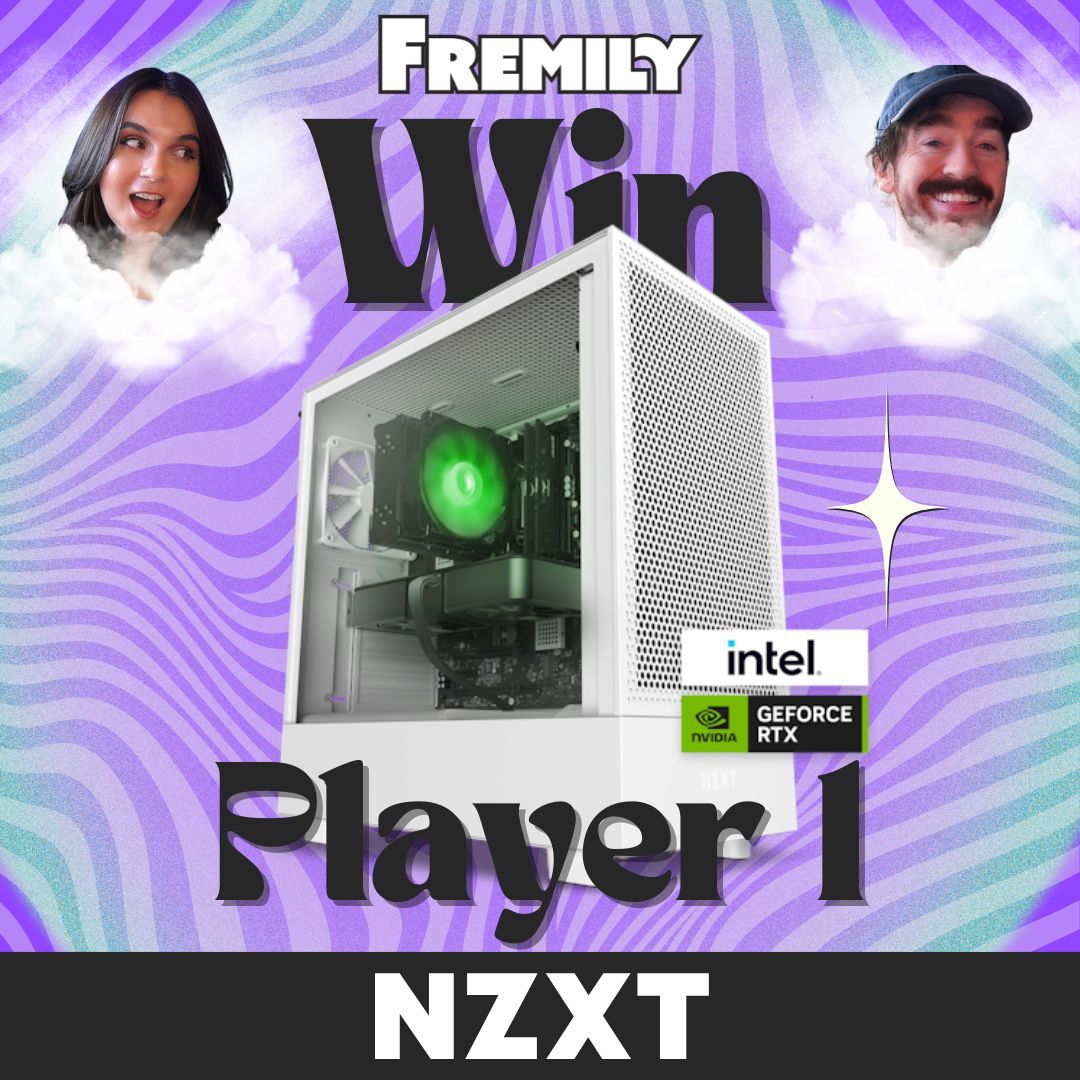 to celebrate our brand new streaming pc from <a href="/NZXT/">NZXT</a> (!) ✨

we're giving a way a NZXT Player: One to one lucky winner! Open the replies to see where to enter.

goooood luck 😉