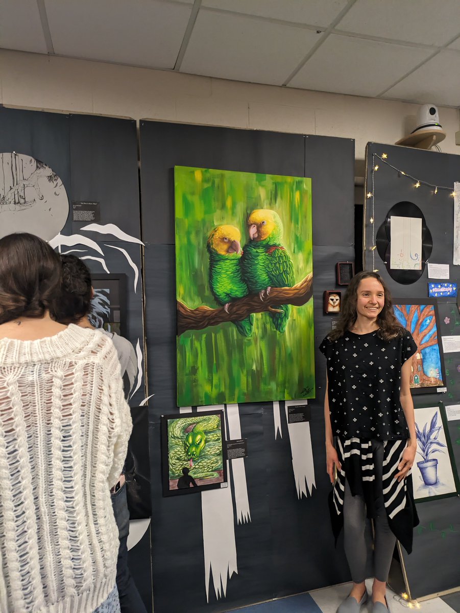 Congrats to the IB Visual Art students and Mr. K for an amazing exhibit last night! Thank you for sharing your immense talents with us.  You show us that “The artist’s world is limitless..." - Paul Strand <a href="/RVCSchools/">Rockville Centre School District</a>