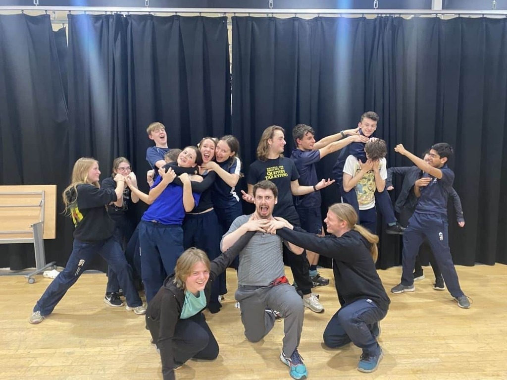Old Elean, Orlando Squires, teaches Senior Drama and Theatre students unarmed stage combat skills 
We were thrilled to welcome Old Elean, Orlando Squires, back to King’s to deliver an action-packed ‘Unarmed Stage Combat Workshop’.

Since leaving King’s E… ift.tt/kNa82cf