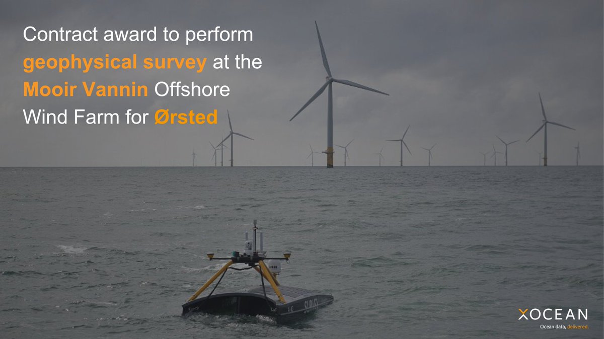 XOCEAN has been awarded a contract to perform a geophysical survey at the Mooir Vannin Offshore Wind Farm for Ørsted. To learn more about this project visit: lnkd.in/eTBu-YWG and to learn how we can support your data needs – visit us at xocean.com