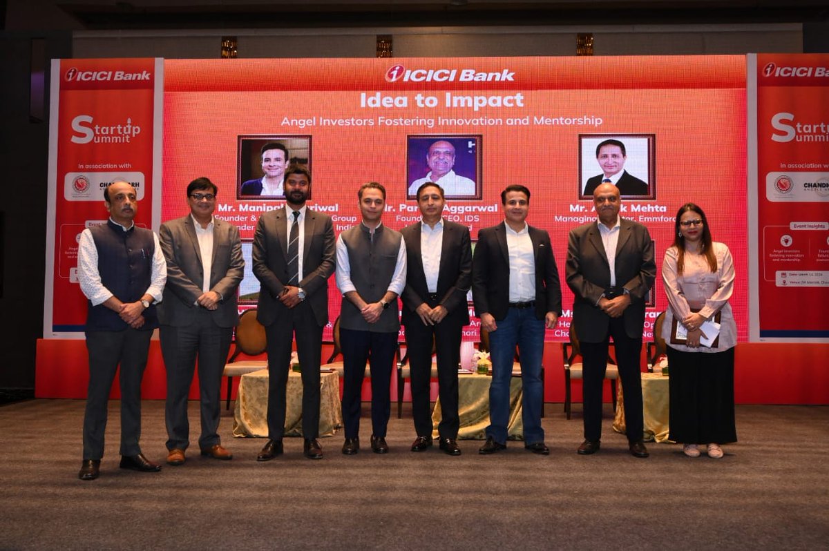 SACC India, ICICI Bank &amp; <a href="/chd_angels/">Chandigarh Angels</a> hosted a dynamic #StartupSummit at Hotel JW Marriott Chandigarh on 14th March 2024. From insightful panels to engaging discussions with #founders and #investors, attendees gained invaluable insights into the #entrepreneurial journey.