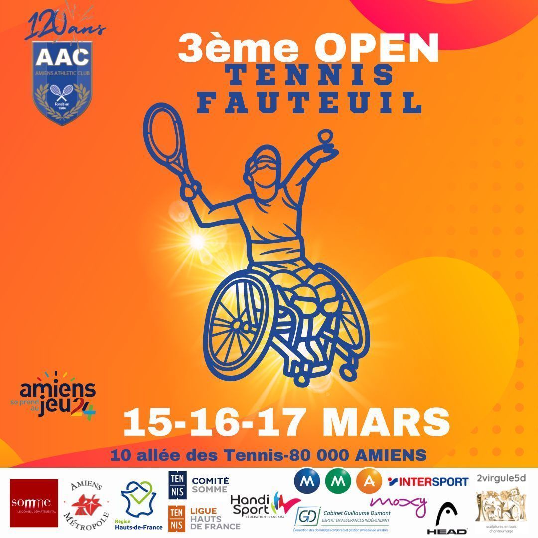 🎾 Programme du week-end à l'AAC 🎾

#paris2024 #amiensterredejeux