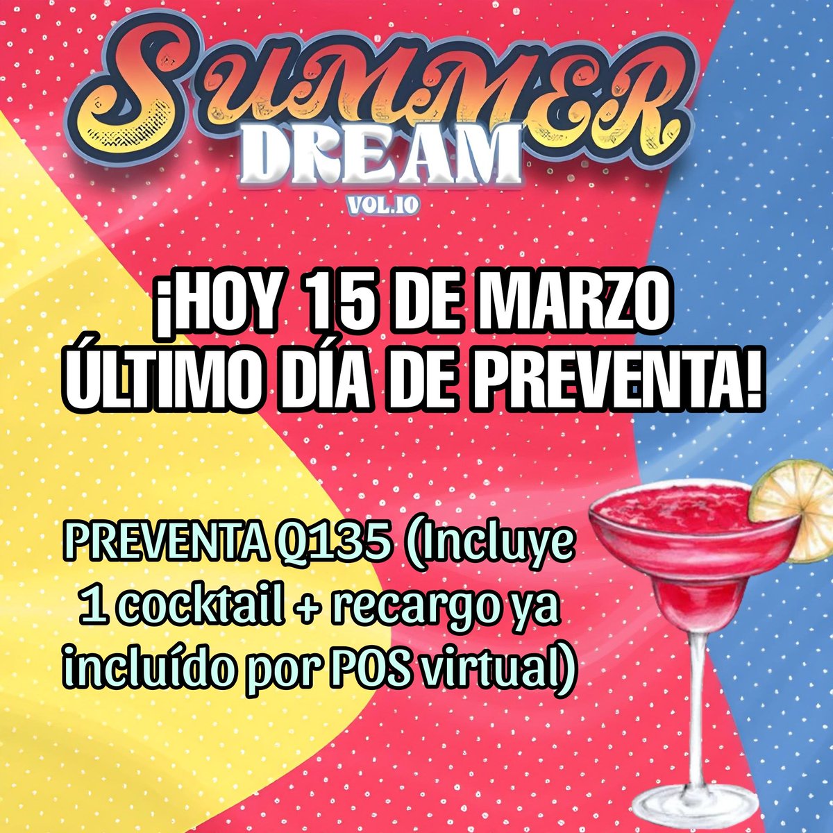 🍄 HOY ÚLTIMO DÍA PARA COMPRAR PREVENTA 🔥 ... 

🌜🌌Hasta las 11.59 PM...

🎟️ ENTRADAS ACÁ: forms.gle/LJazrAGUGSFyYS…