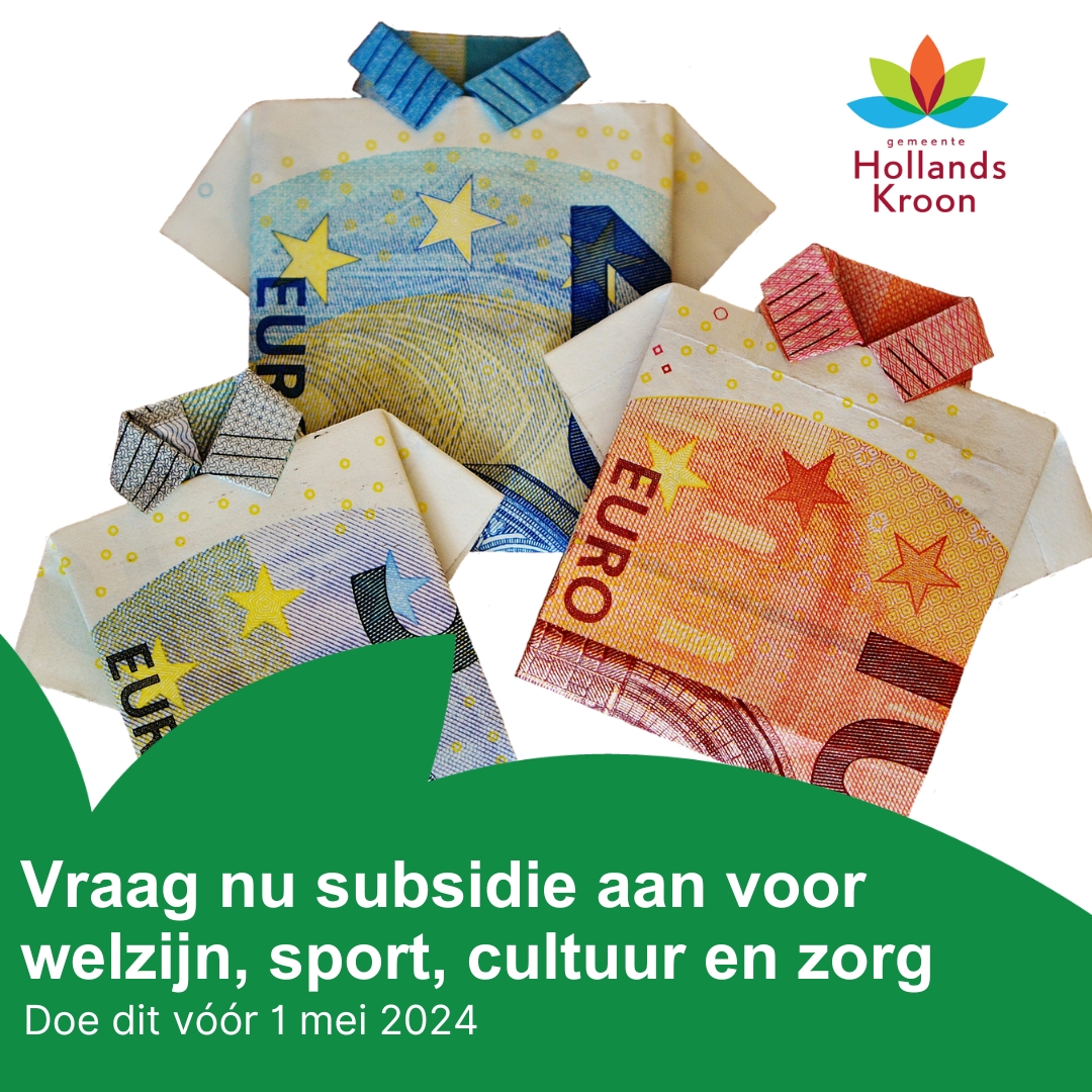 🌟 Subsidiekansen voor 2025! 🌟

Verenigingen, stichtingen en organisaties, grijp nu de kans om subsidie aan te vragen voor welzijn, sport, cultuur en zorg in 2025! 💰 Doe dit vóór 1 mei 2024 via ons aanvraagformulier: hollandskroon.nl/actueel/vraag-…. 🌈 #Subsidie2025